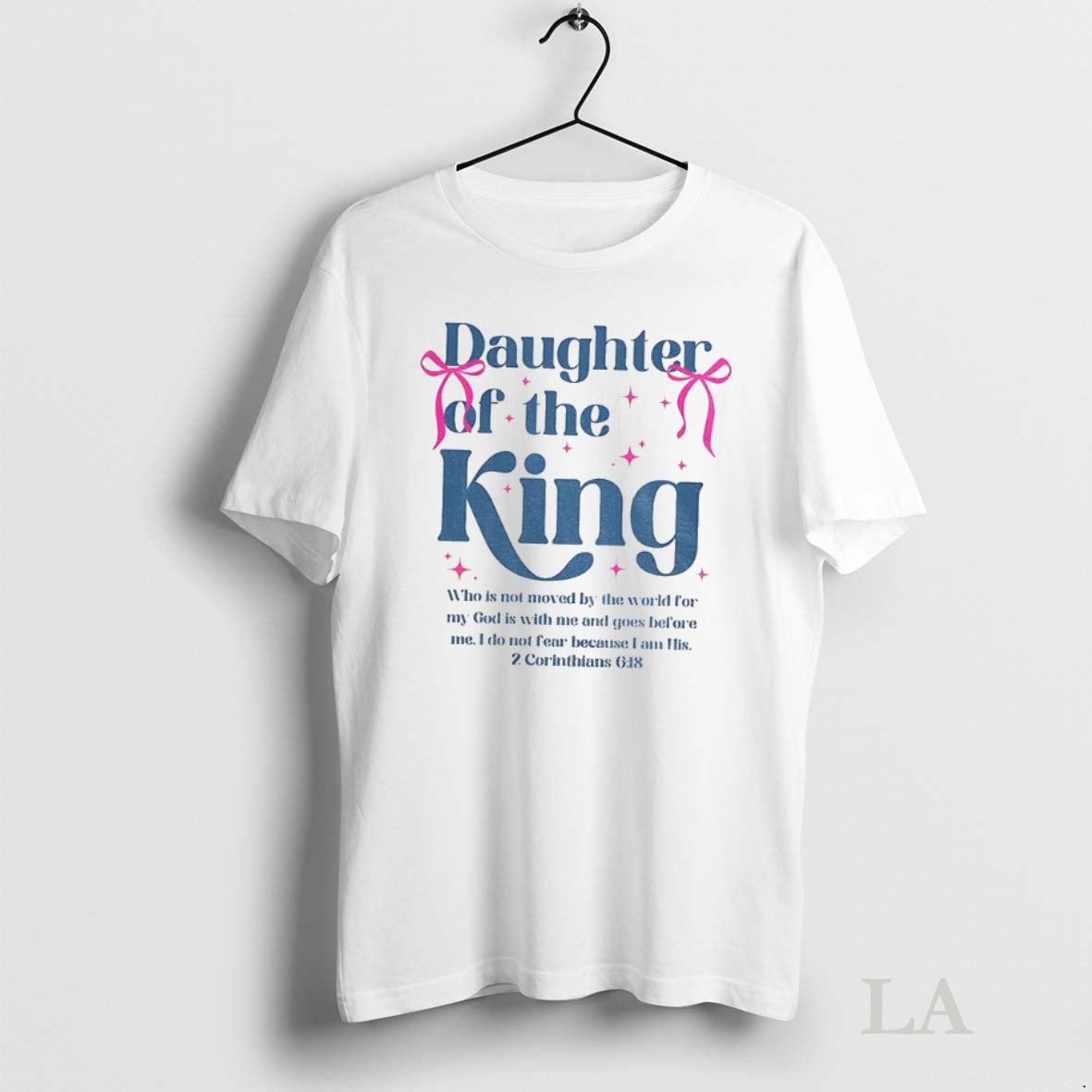 Original Daughter Of The King Who Is Not Moved By The World For My God Shirt Hoodie Sweatshirt | PurePodTees.com