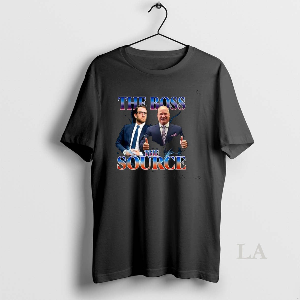 Original Dave Portnoy And Stu Feiner The Boss The Source Lighting Shirt Hoodie Sweatshirt | PurePodTees.com