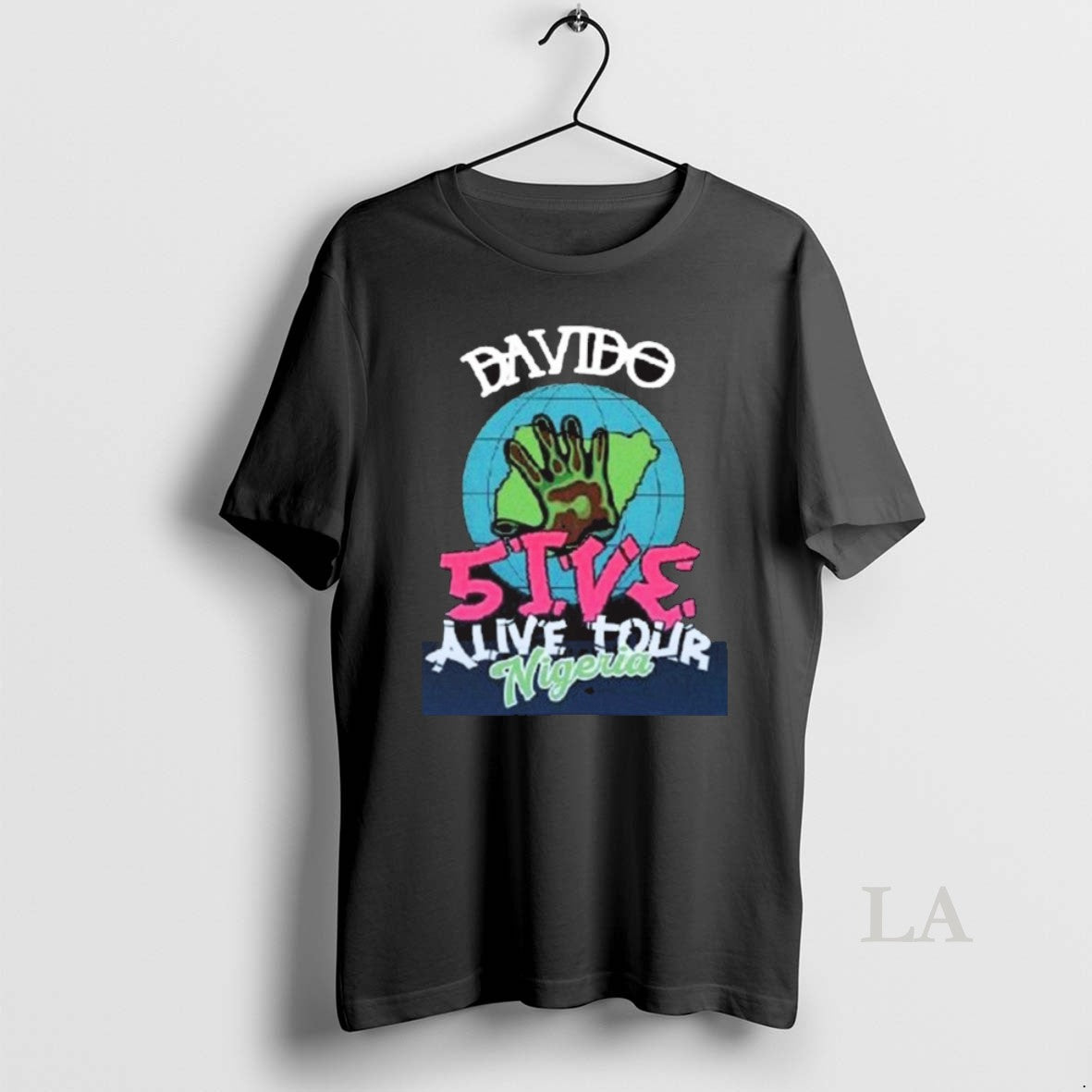 Original Davido 5ive Alive Tour Nigeria 2025 Shirt Hoodie Sweatshirt | PurePodTees.com