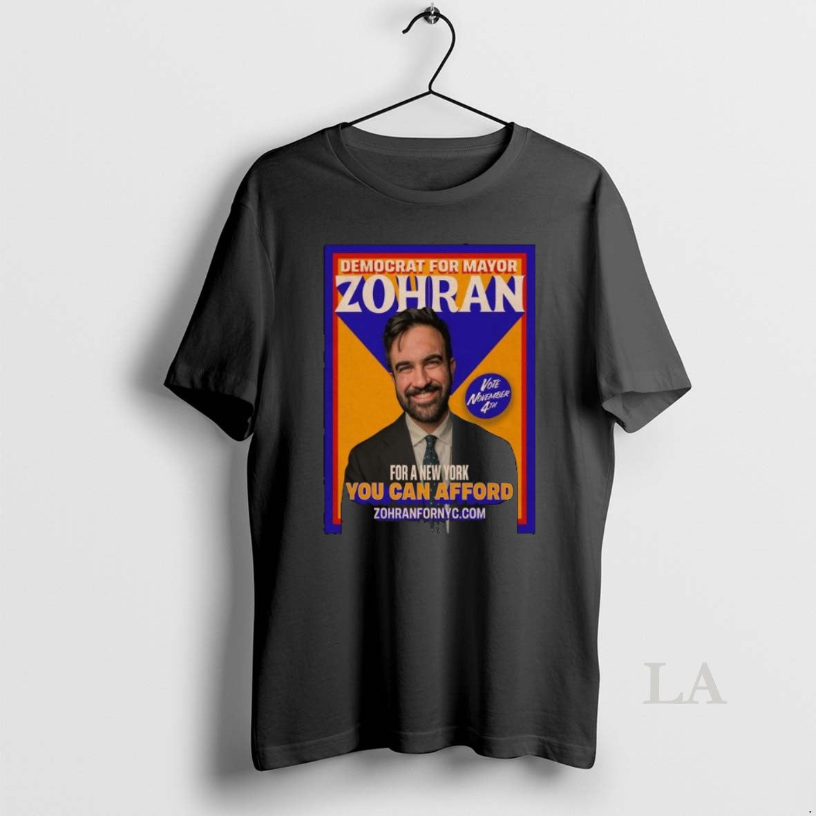 Original Democrat For Mayor Zohran Mamdani For A New York You Can Afford Long Sleve Shirt Hoodie Sweatshirt | PurePodTees.com