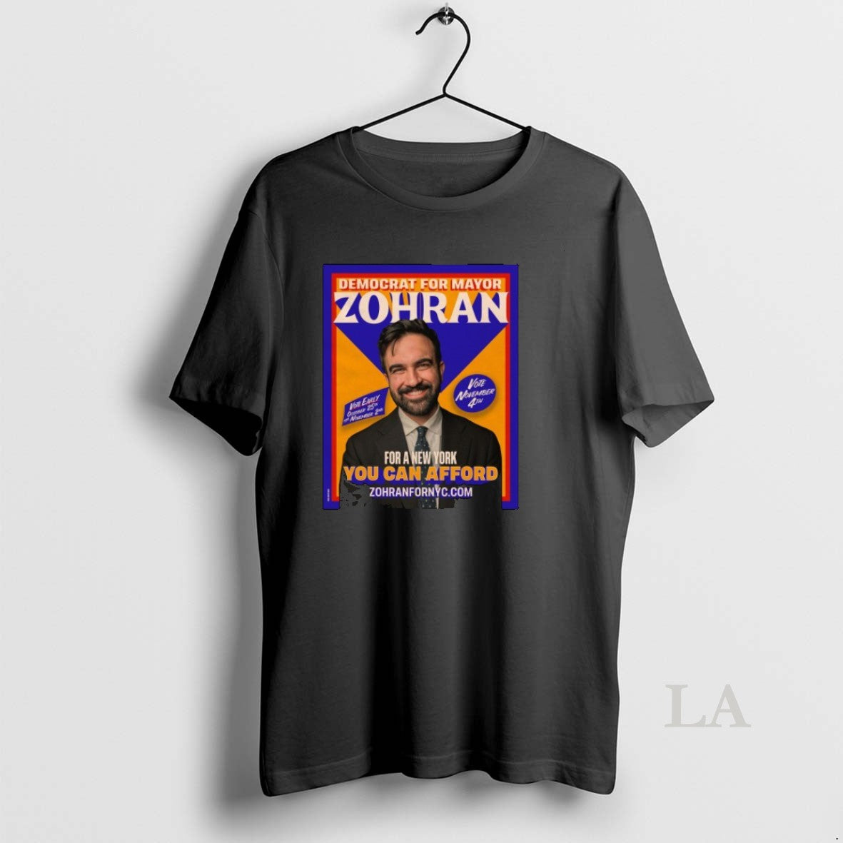 Original Democrat For Mayor Zohran Mamdani For A New York You Can Afford Vote Early Shirt Hoodie Sweatshirt | PurePodTees.com