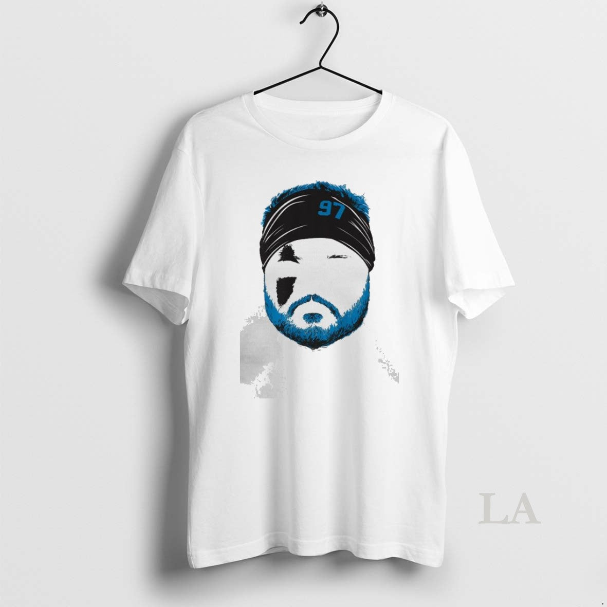 Original Detroit Lions Aidan Hutchinson Blank Face Shirt Hoodie Sweatshirt | PurePodTees.com