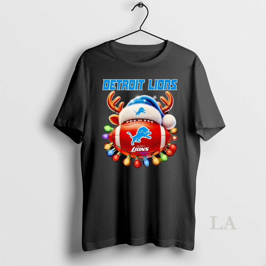 Original Detroit Lions Football Christmas Shirt Hoodie Sweatshirt | PurePodTees.com