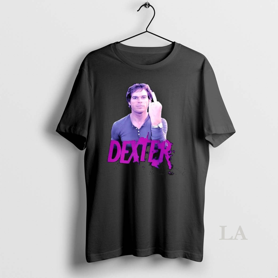 Original Dexter Morgan Middle Finger Shirt Hoodie Sweatshirt | PurePodTees.com