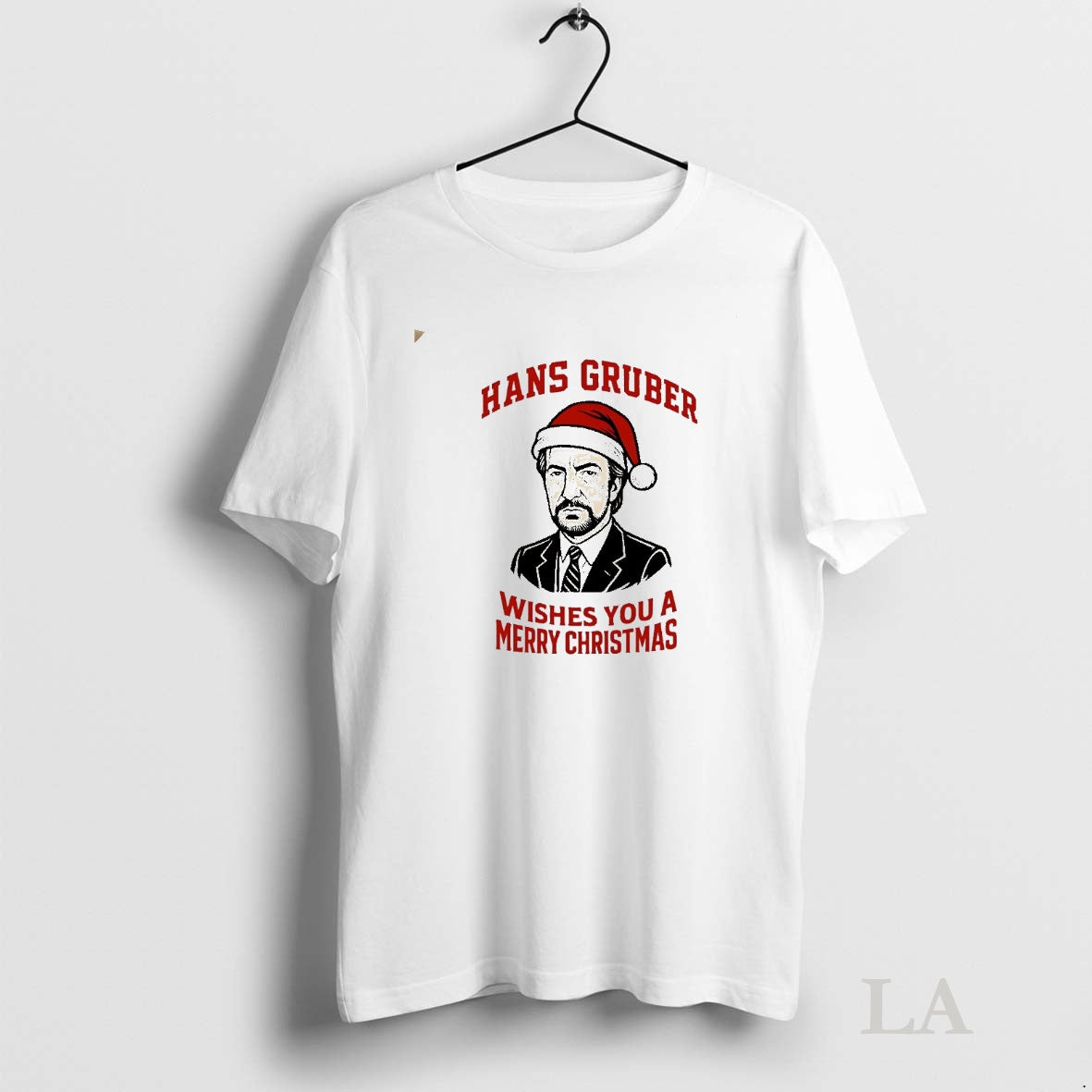 Original Die Hard Hans Gruber Wishes You A Merry Christmas Shirt Hoodie Sweatshirt | PurePodTees.com