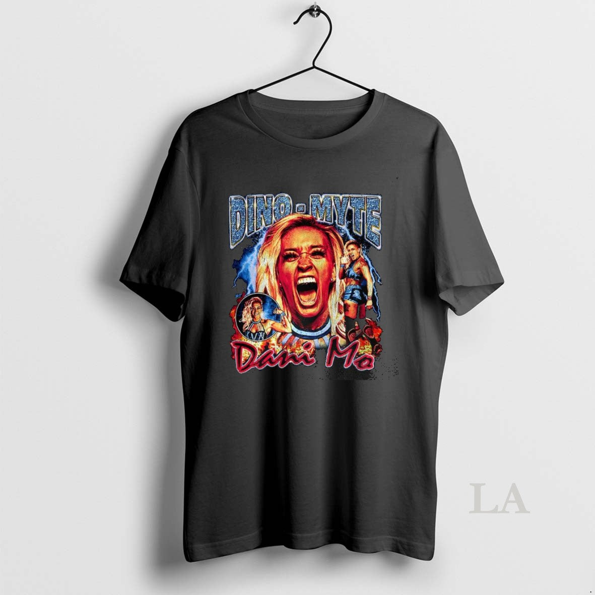 Original Dino Myte Dani Mo Wrestler Make Em Say Ugh Retro Graphic Shirt Hoodie Sweatshirt | PurePodTees.com