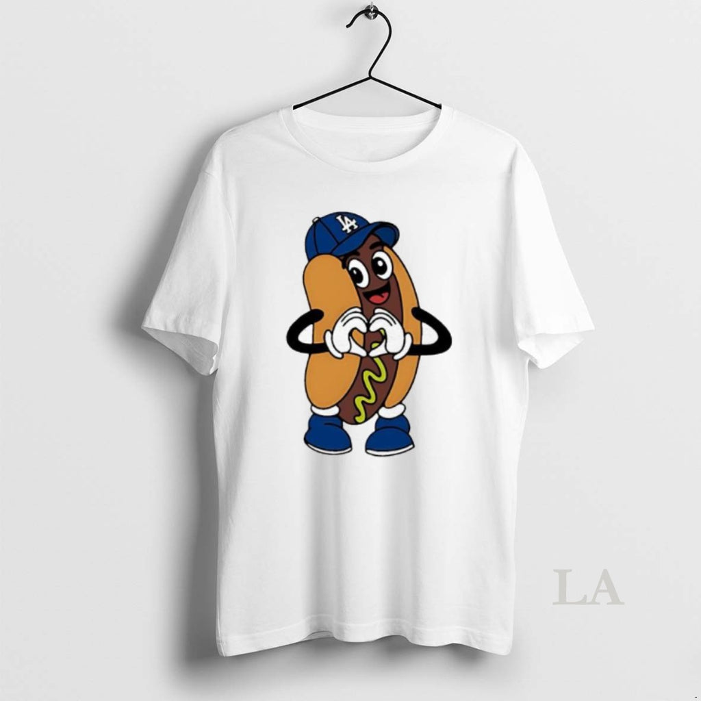 Original Dodger Dog Hot Dog The Los Angeles Dodgers Shirt Hoodie Sweatshirt | PurePodTees.com