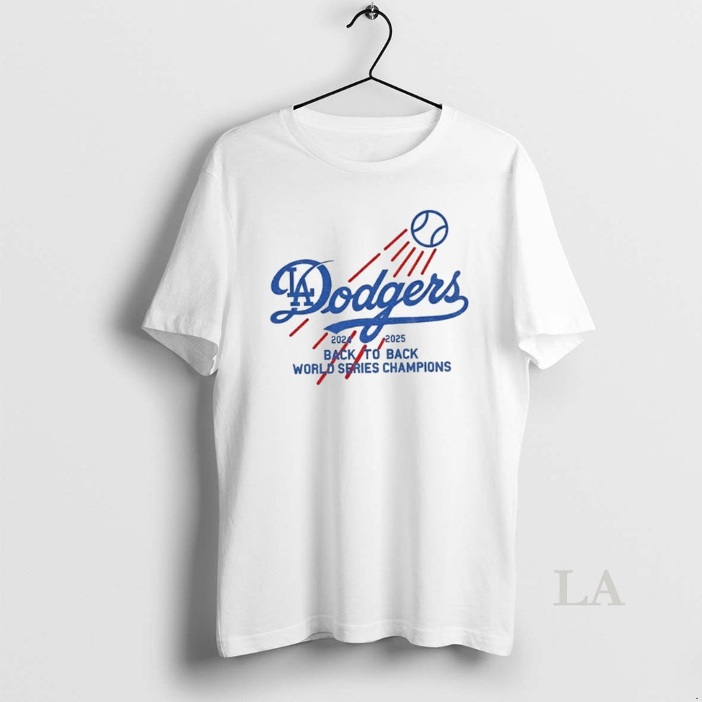 Original Dodgers Back 2 Back Nl Champions 2024 2025 Shirt Hoodie Sweatshirt | PurePodTees.com