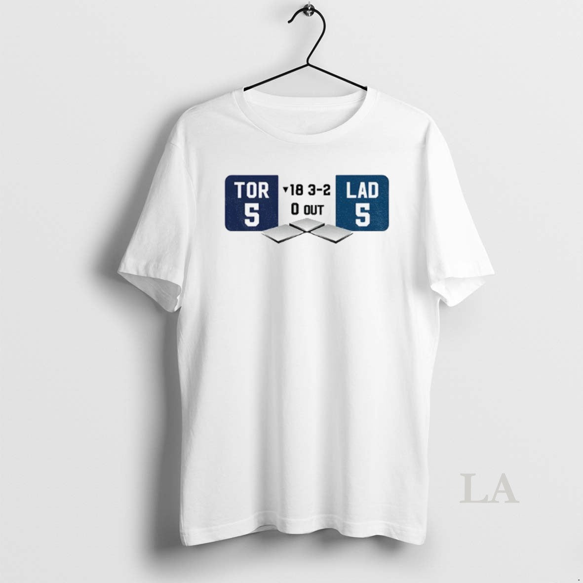 Original Dodgers Blue Jays World Series Tor 5 5 Lad Shirt Hoodie Sweatshirt | PurePodTees.com