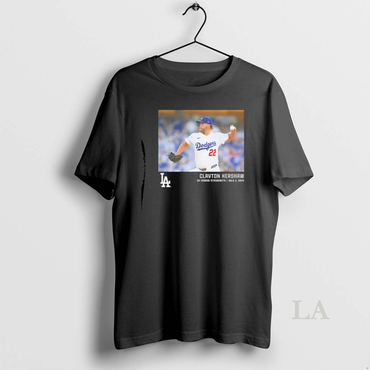 Original Dodgers Clayton Kershaw 3k Career Strikeouts Micro Moments Shirt Hoodie Sweatshirt | PurePodTees.com