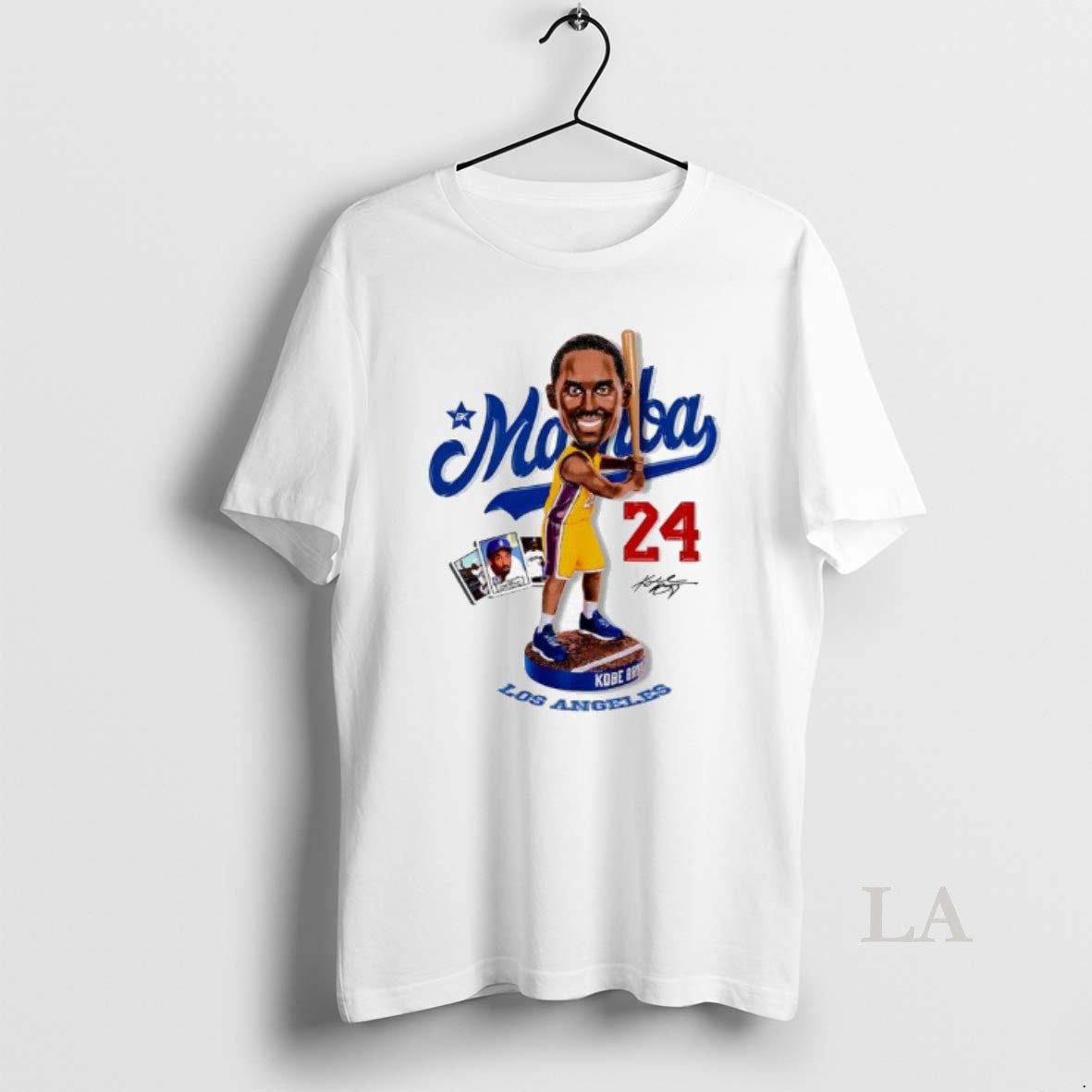 Original Dodgers Player Kobe Bryant Signtaure Bobblehead Graphic Shirt Hoodie Sweatshirt | PurePodTees.com