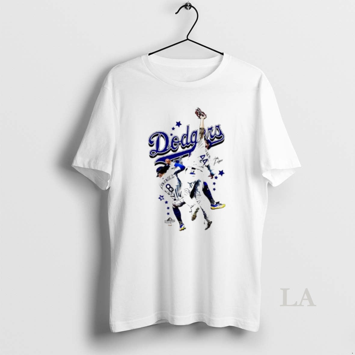 Original Dodgers Players Hernandez 8 And Pages 44 Signatures Graphic Shirt Hoodie Sweatshirt | PurePodTees.com