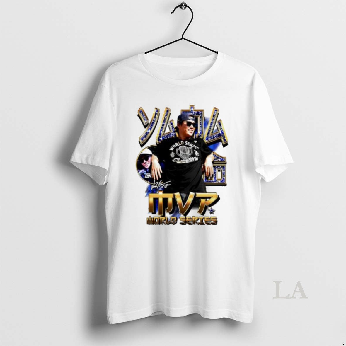Original Dodgers Players Yama Mvp Signature Graphic Shirt Hoodie Sweatshirt | PurePodTees.com
