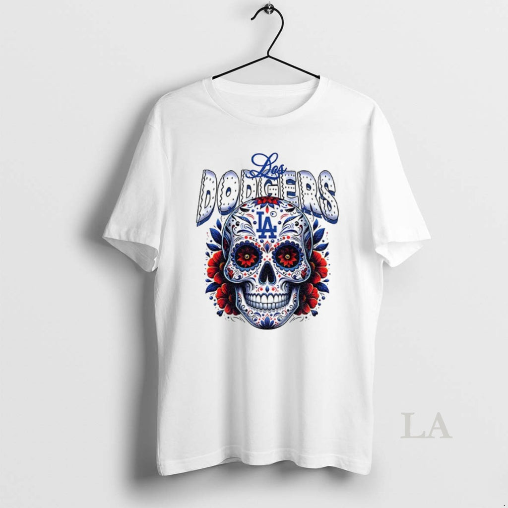 Original Dodgers Sugar Skull Dia De Los Muertos Los Angeles Dodgers Mlb Baseball 2025 Shirt Hoodie Sweatshirt