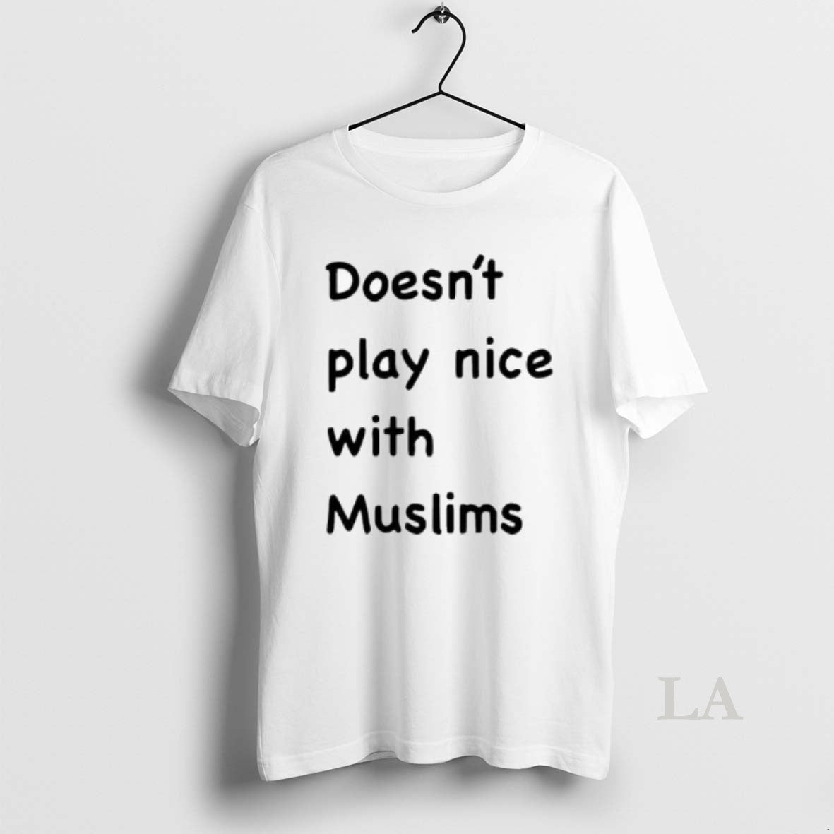 Original Doesnt Play Nice With Muslims Shirt Hoodie Sweatshirt | PurePodTees.com