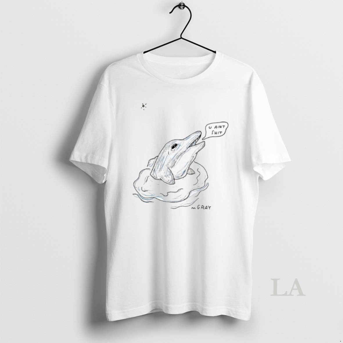 Original Dolphin U Aint Shit Shirt Hoodie Sweatshirt | PurePodTees.com