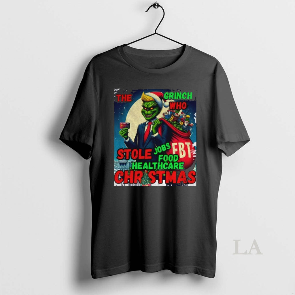 Original Donald Trump The Grinch Who Stole Christmas 2025 Shirt Hoodie Sweatshirt | PurePodTees.com