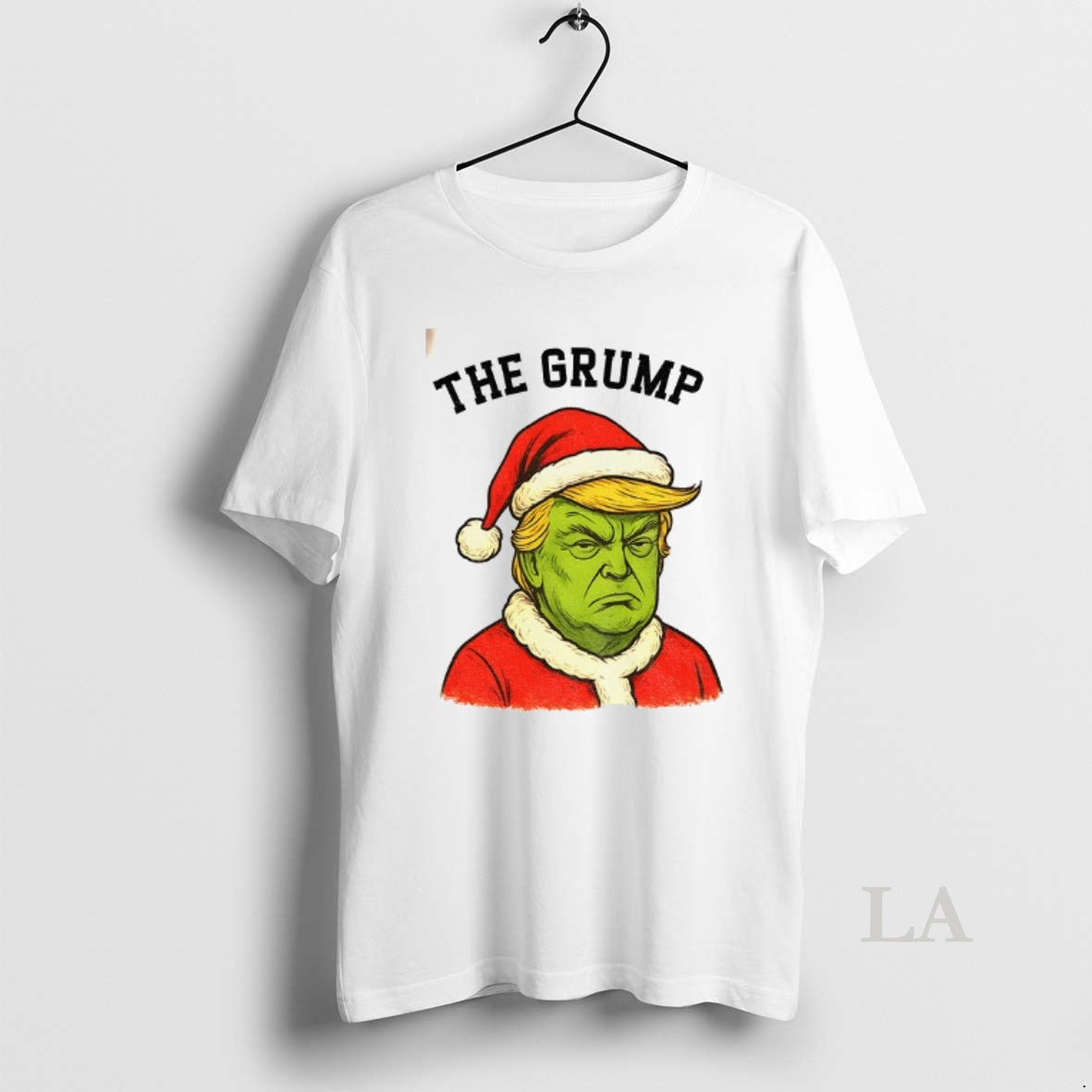 Original Donald Trump X Grinch The Grump Santa Claus Anti Trump Merry Christmas Shirt Hoodie Sweatshirt | PurePodTees.com