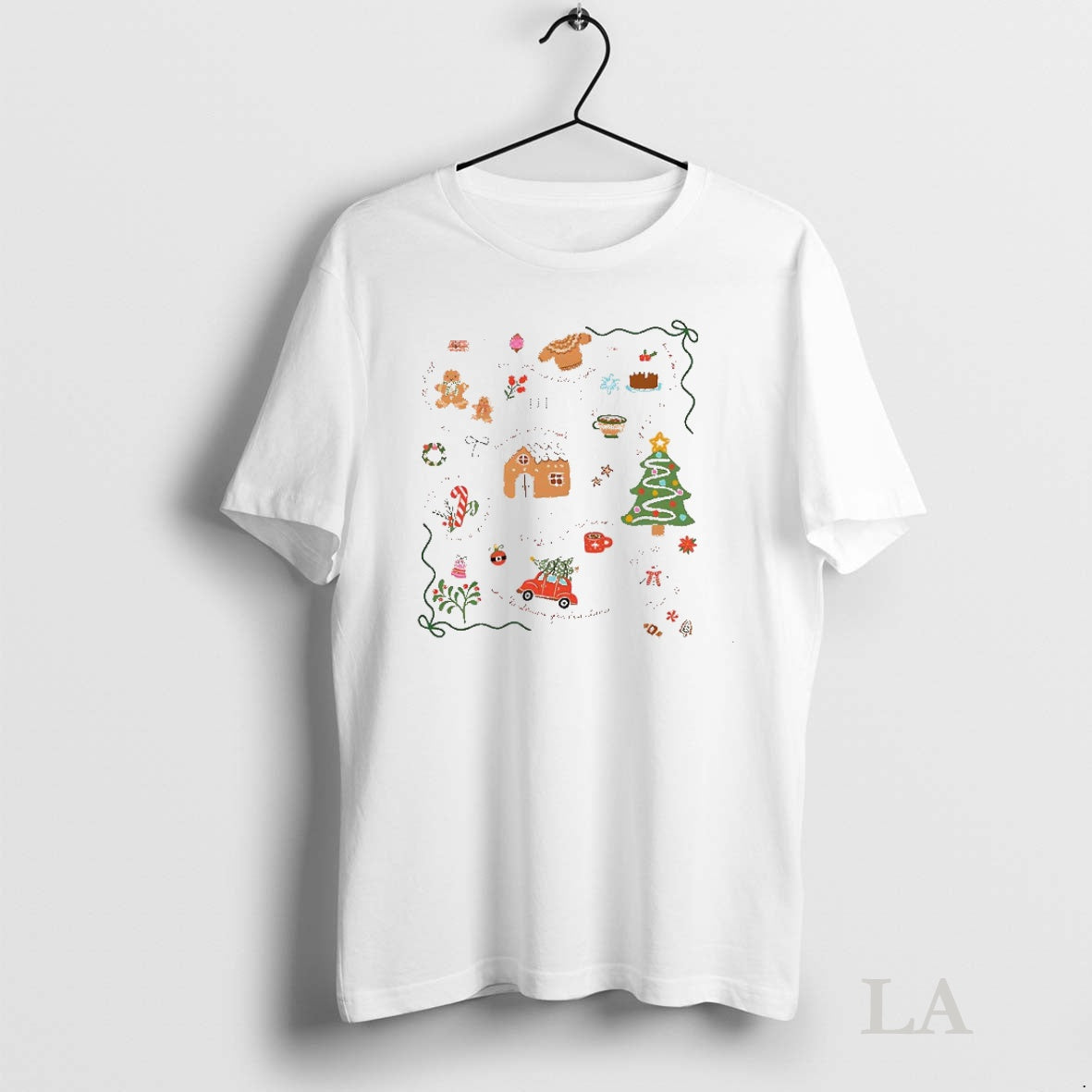 Original Doodle Liberal Values Holiday Subtle Anti Trump Christmas Satirical Shirt Hoodie Sweatshirt | PurePodTees.com