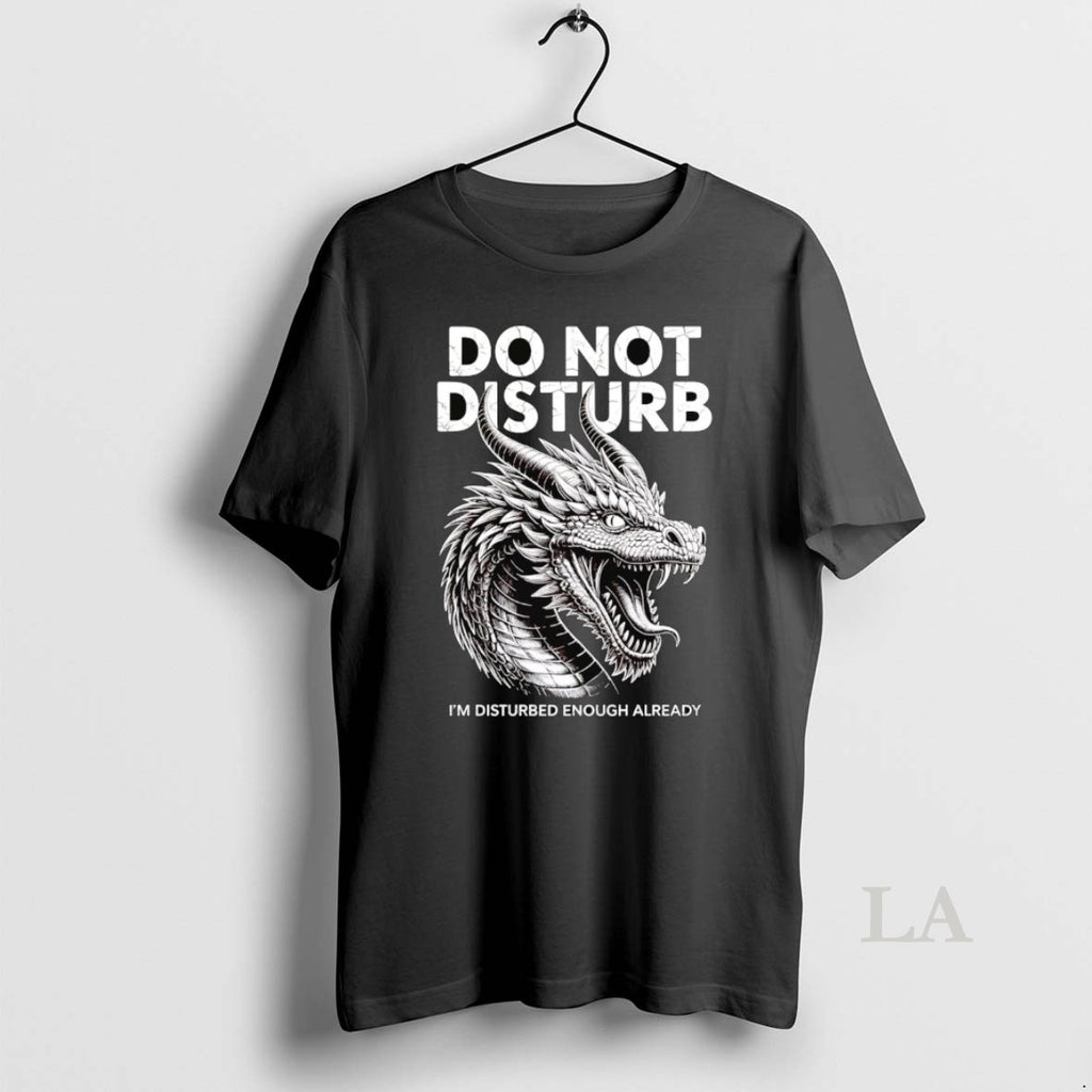 Original Dragon Do Not Disturb Im Disturbed Enough Already Shirt Hoodie Sweatshirt | PurePodTees.com