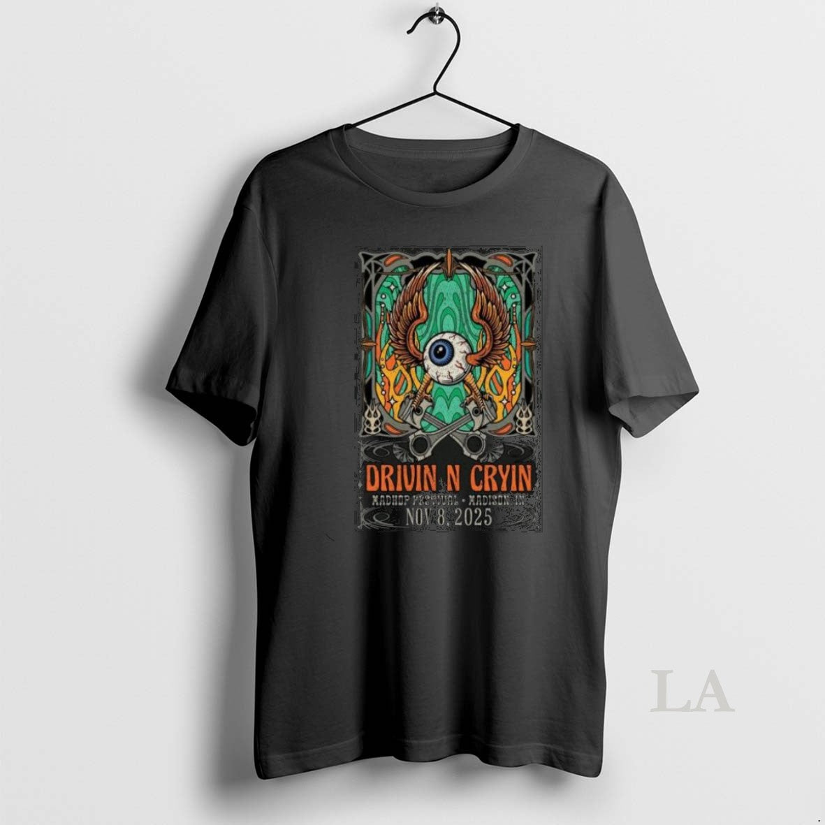 Original Drivin N Cryin Madison In November 8 2025 Concert Shirt Hoodie Sweatshirt | PurePodTees.com