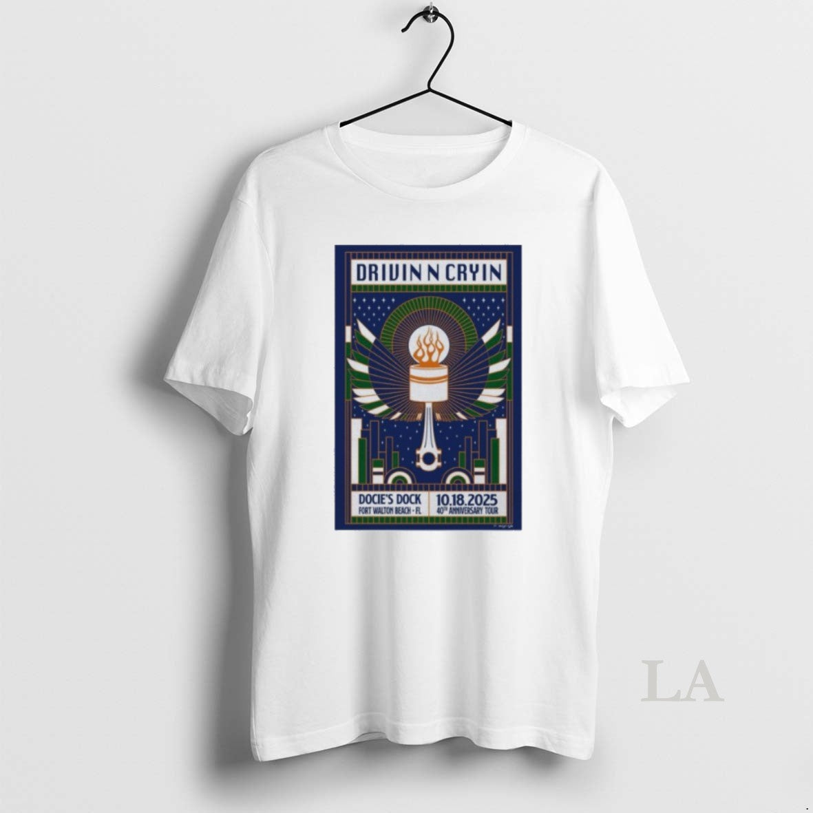 Original Drivin N Cryin Oct 18 2025 Fort Walton Beach Fl Shirt Hoodie Sweatshirt | PurePodTees.com