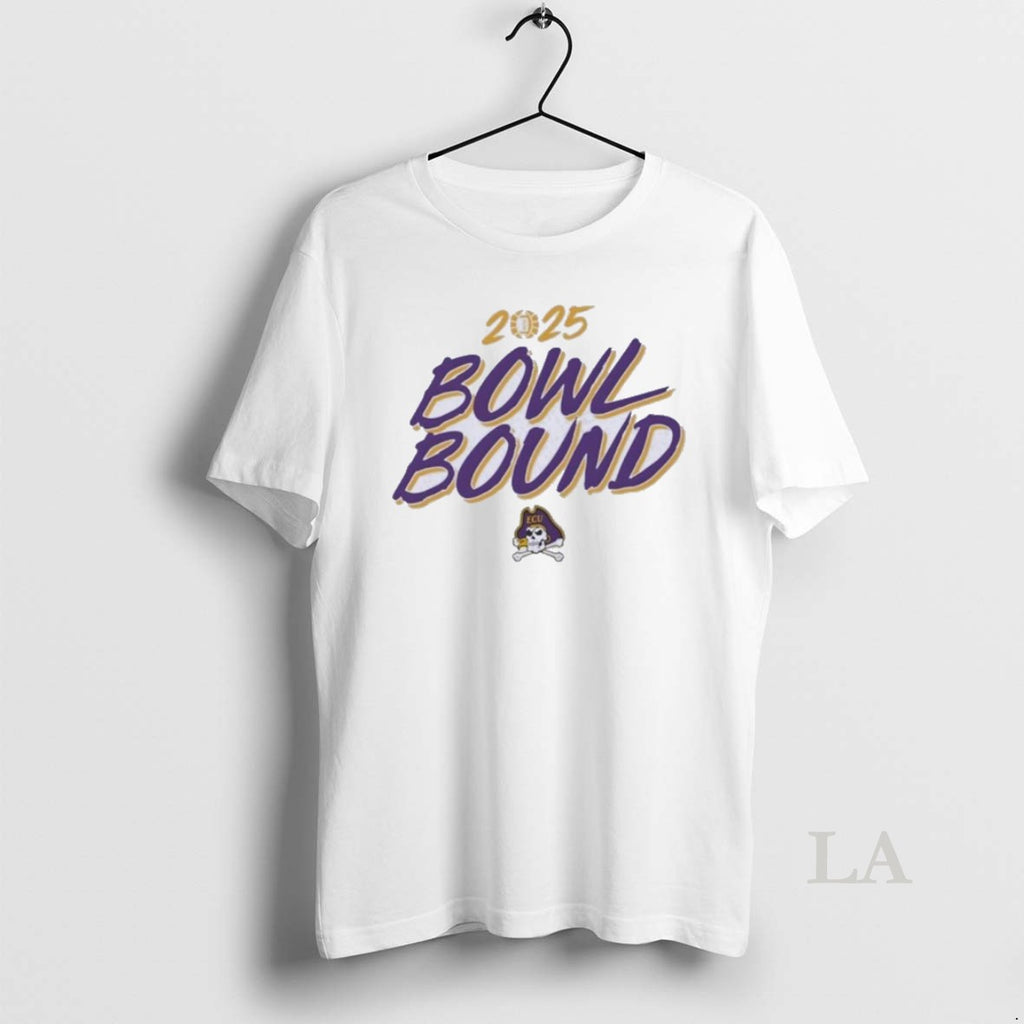 Original Ecu Pirates 2025 Bowl Season Bound Shirt Hoodie Sweatshirt | PurePodTees.com