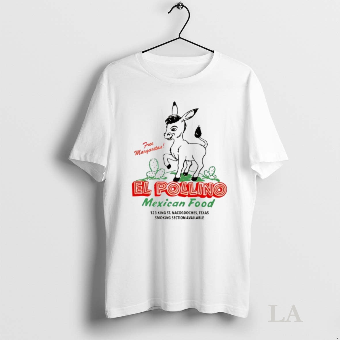 Original El Pollino Mexican Food 123 King St Shirt Hoodie Sweatshirt | PurePodTees.com
