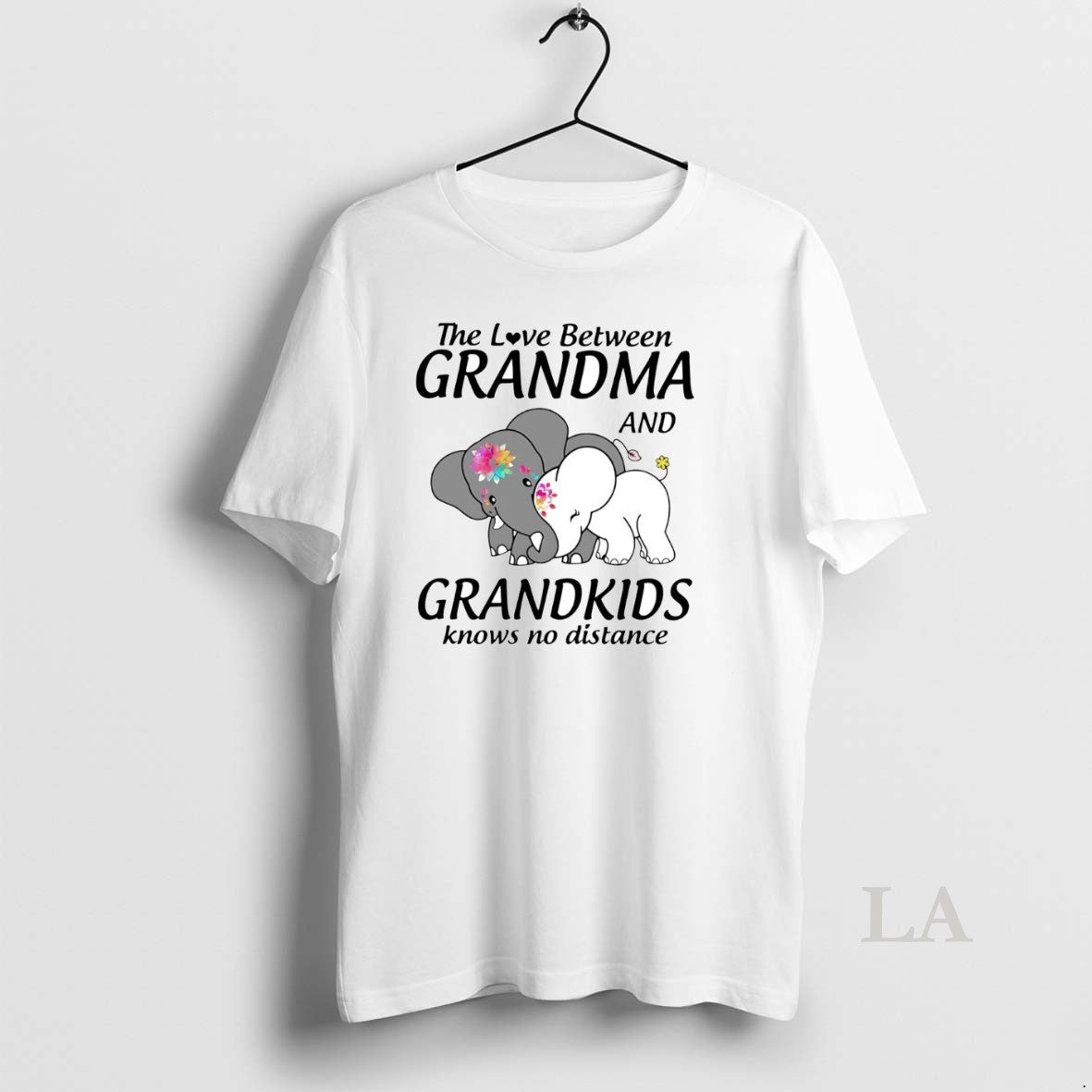Original Elephant The Love Between Grandma And Grandkids Knows No Distance Shirt Hoodie Sweatshirt | PurePodTees.com