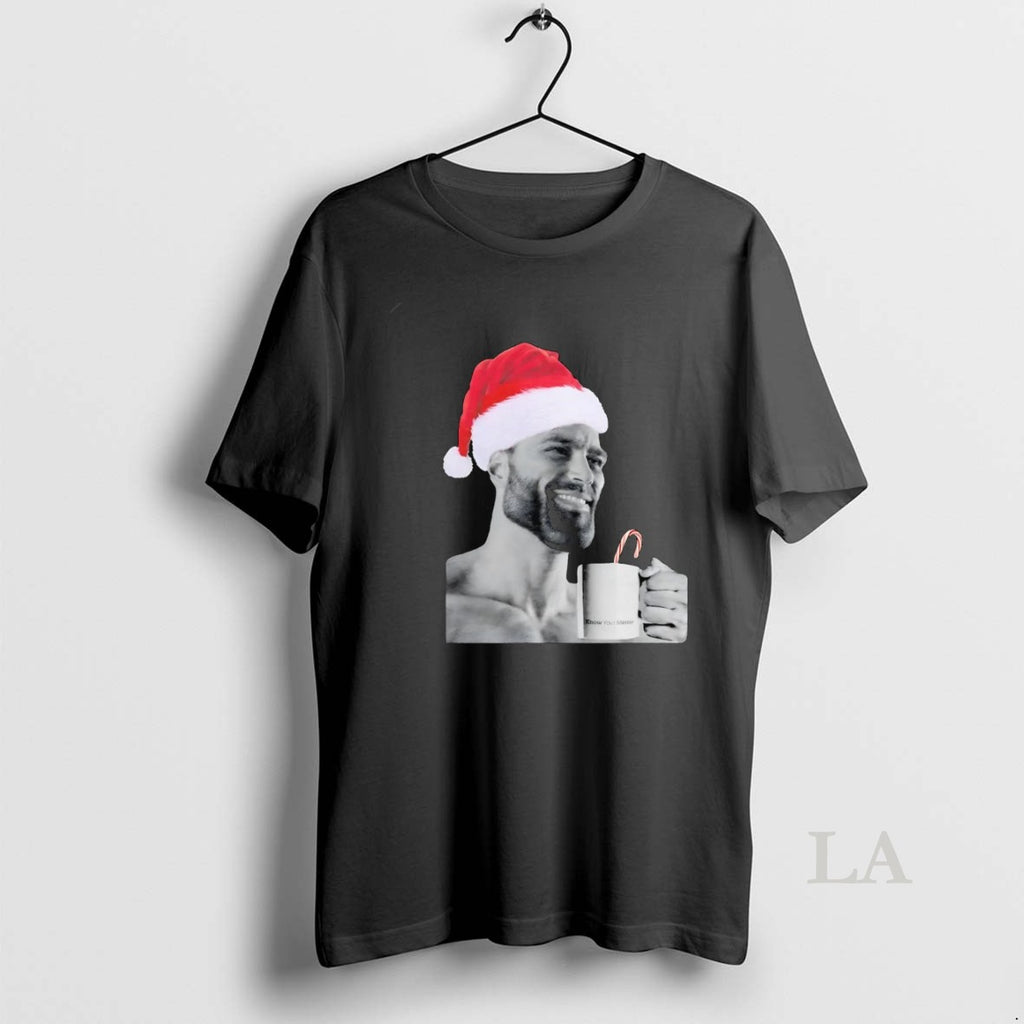 Original Ernest Khalimov Santa Gigachad Shirt Hoodie Sweatshirt | PurePodTees.com