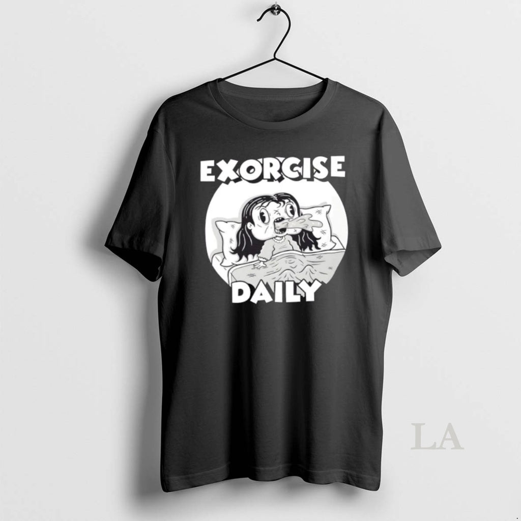Original Exorcise Daily Cartoon Horror Parody Shirt Hoodie Sweatshirt | PurePodTees.com