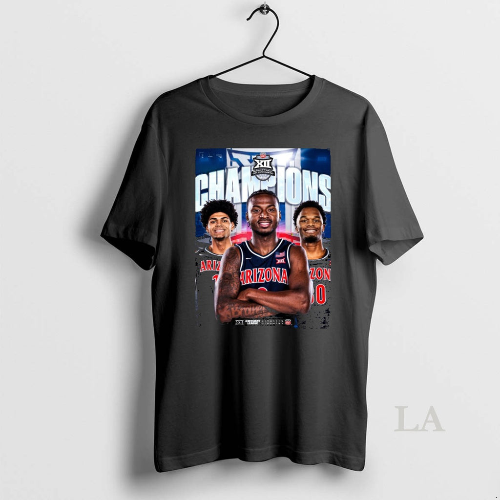 Original Exyftwev 2026 Big 12 Conference Basketball Tournament Champions Arizona Wildcats