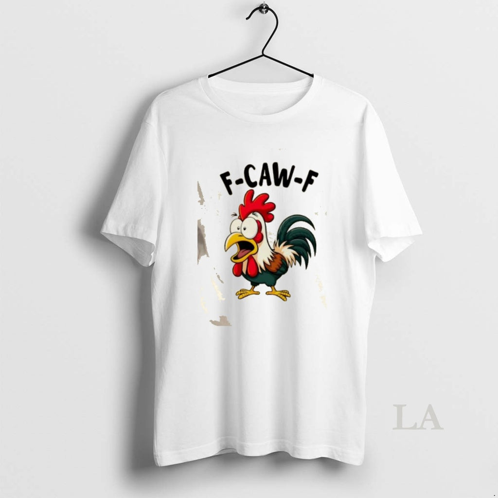 Original F Caw F Rooster Screaming Chicken Clucking Cartoon Shirt Hoodie Sweatshirt | PurePodTees.com