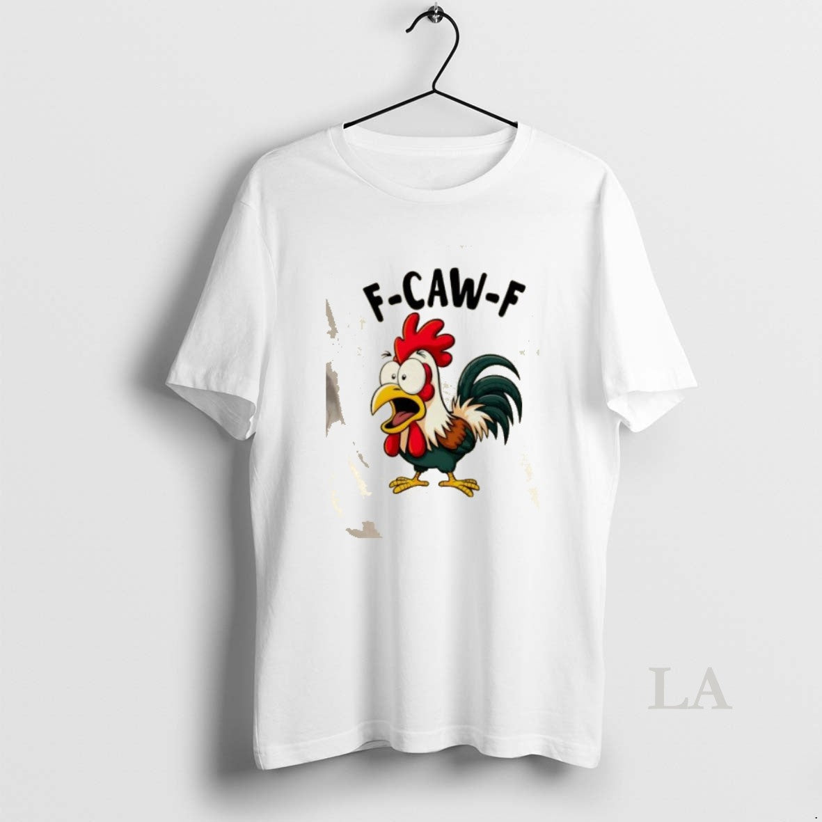 Original F Caw F Rooster Screaming Chicken Clucking Cartoon Shirt Hoodie Sweatshirt | PurePodTees.com