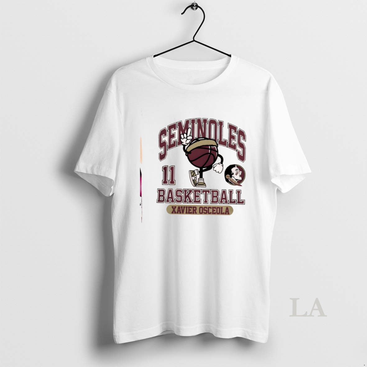 Original Fsu Seminoles Xavier Osceola 11 Basketball Shirt Hoodie Sweatshirt | PurePodTees.com