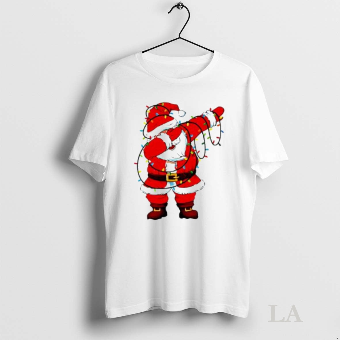 Original Family Xmas Dabbing Santa Christmas Lights Snow Shirt Hoodie Sweatshirt | PurePodTees.com