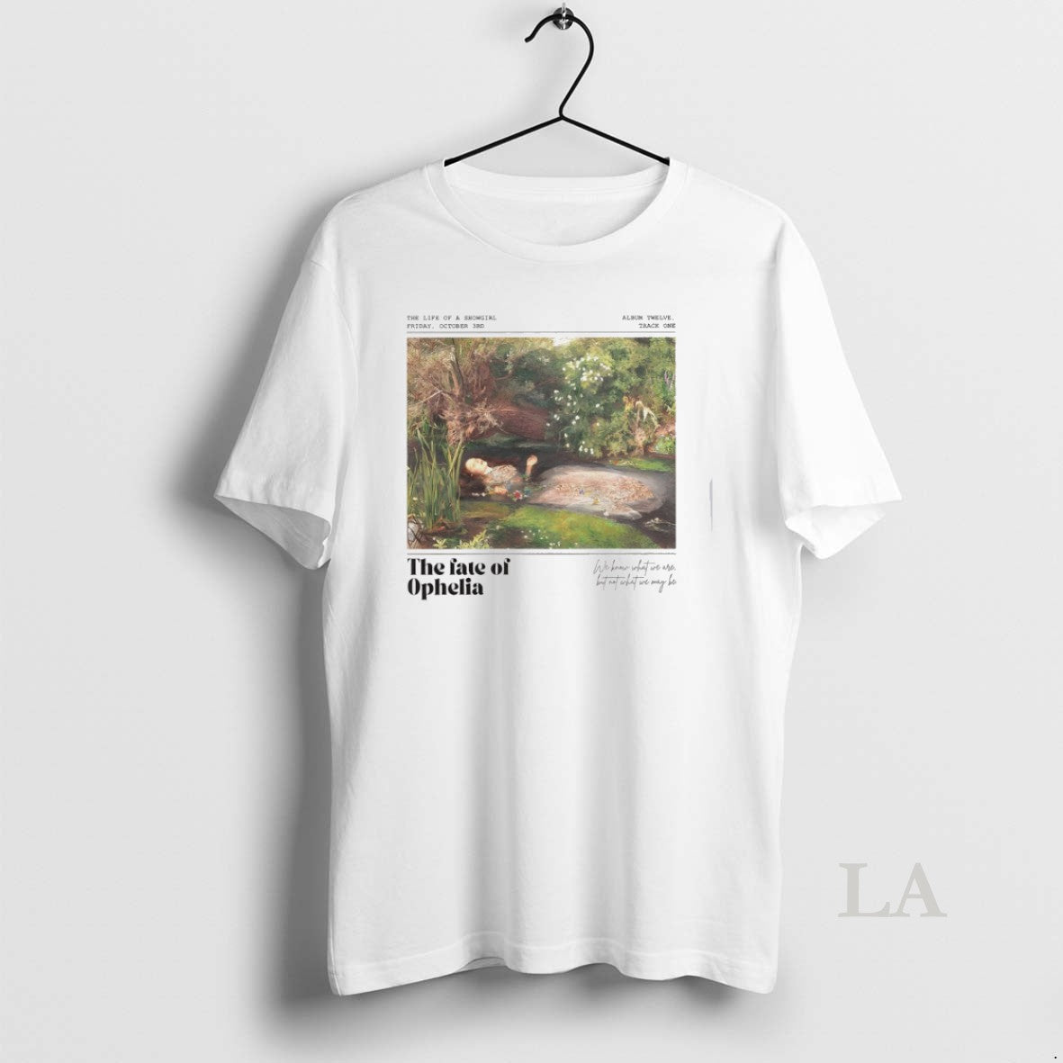 Original Fate Of Ophelia Ts Inspired In My Showgirl Era Pearls Concert Lyric Shirt Hoodie Sweatshirt | PurePodTees.com