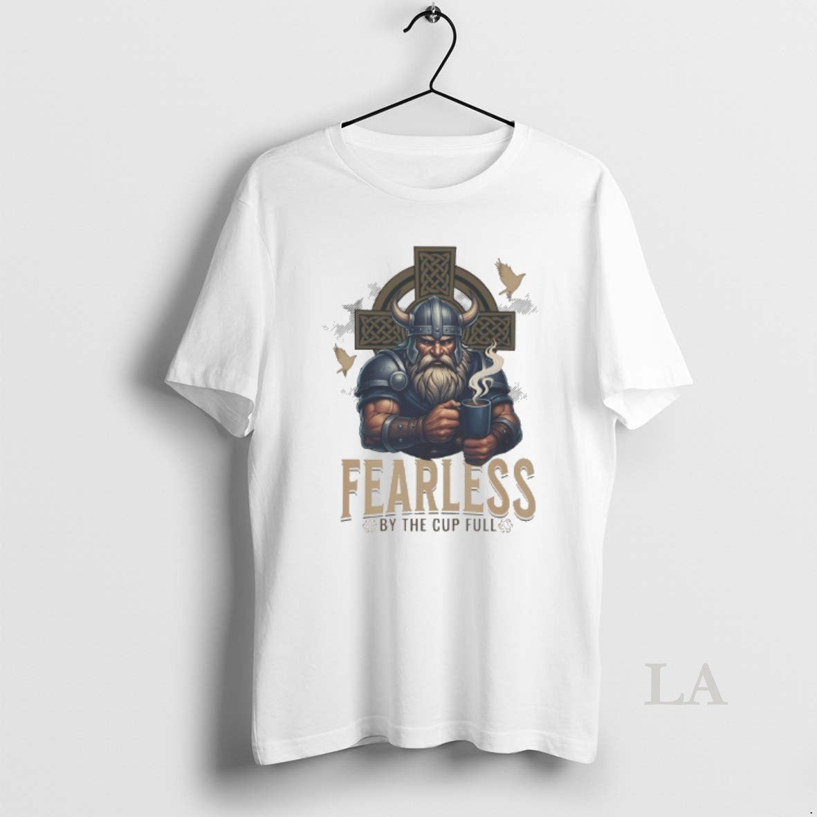 Original Fearless Viking By The Cup Full Shirt Hoodie Sweatshirt | PurePodTees.com