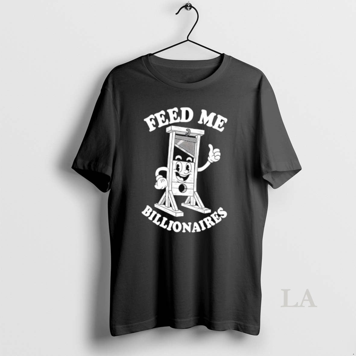 Original Feed Me Billionaires Guillotine Illustration Shirt Hoodie Sweatshirt | PurePodTees.com