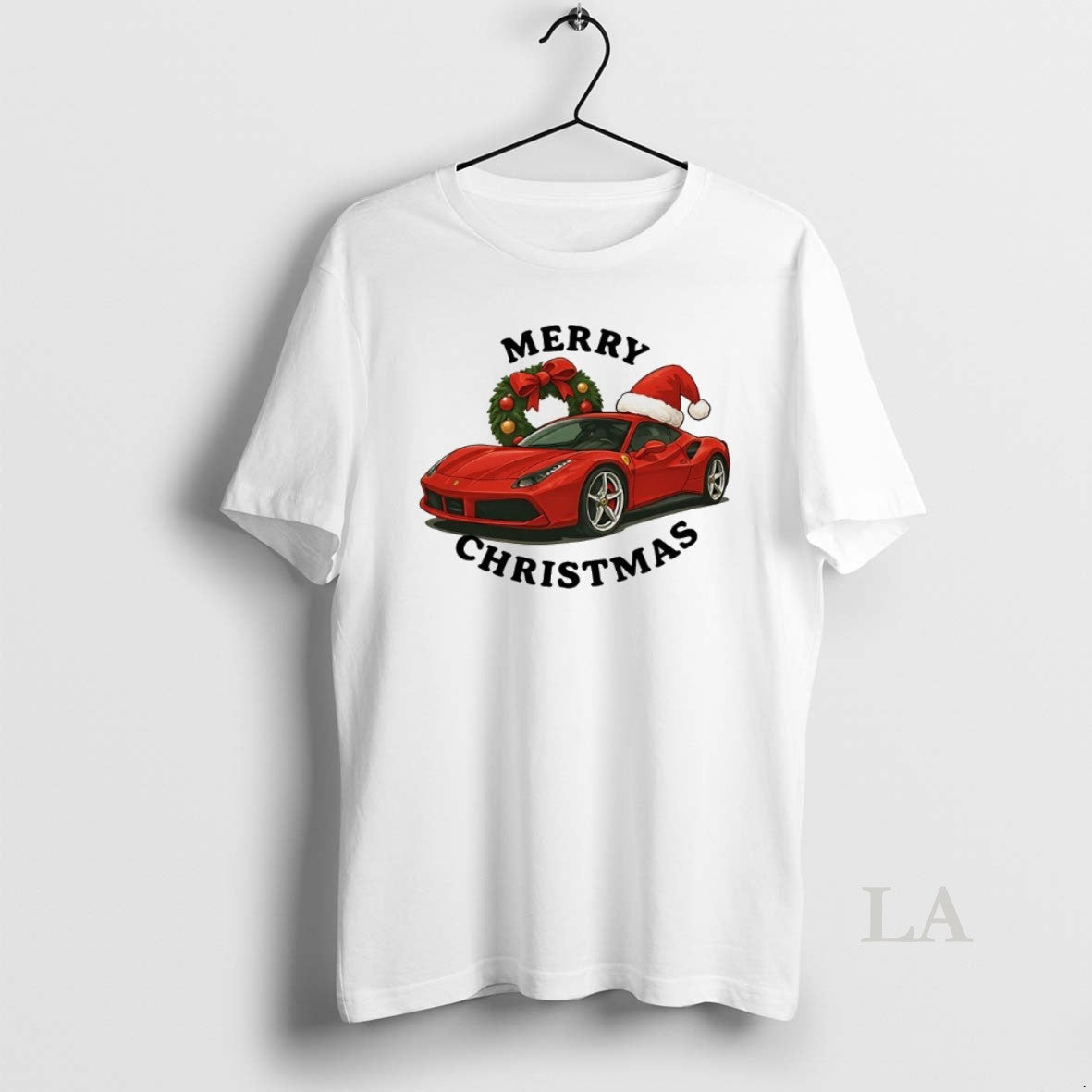 Original Ferrari Merry Christmas Shirt Hoodie Sweatshirt | PurePodTees.com
