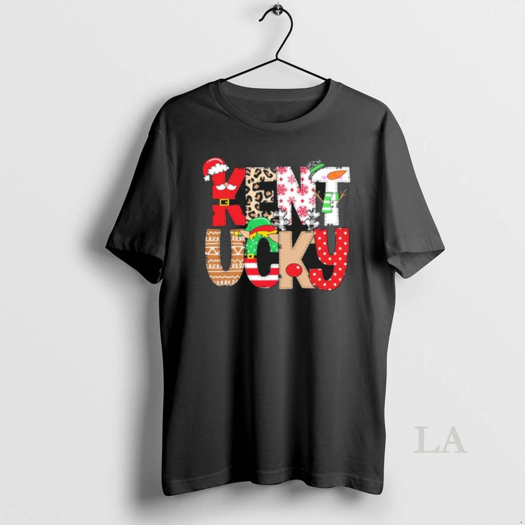 Original Festive Kentucky Christmas Shirt Hoodie Sweatshirt | PurePodTees.com