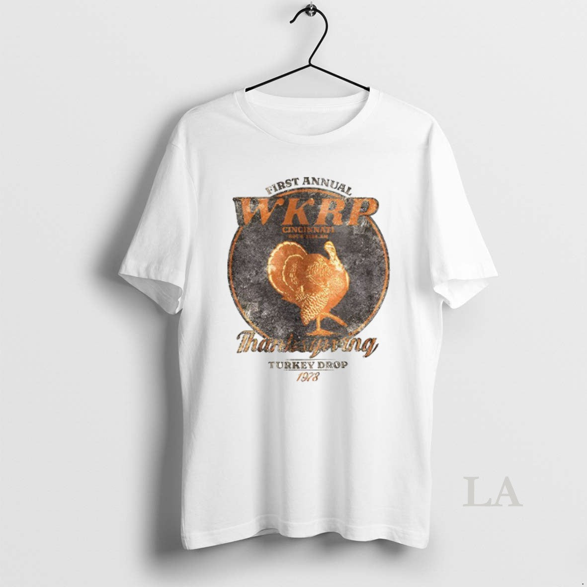 Original First Annual Wkrp Thanksgiving Day Turkey Drop 1978 Retro Shirt Hoodie Sweatshirt | PurePodTees.com