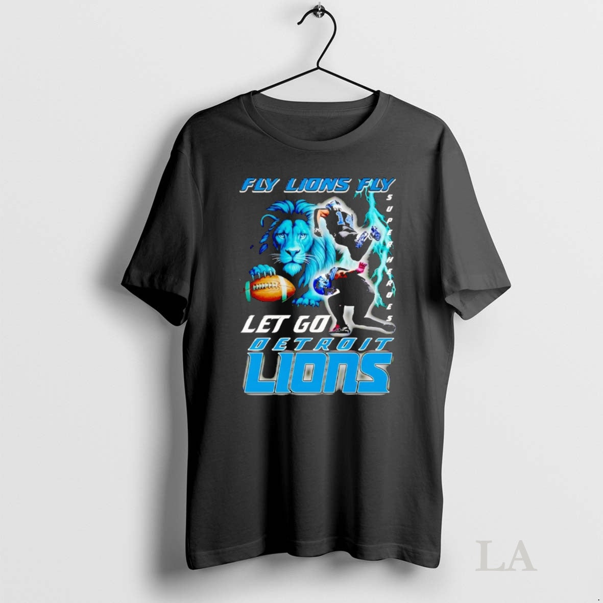 Original Fly Lions Fly Lets Go Detroit Lions Amon Ra St Shirt Hoodie Sweatshirt | PurePodTees.com