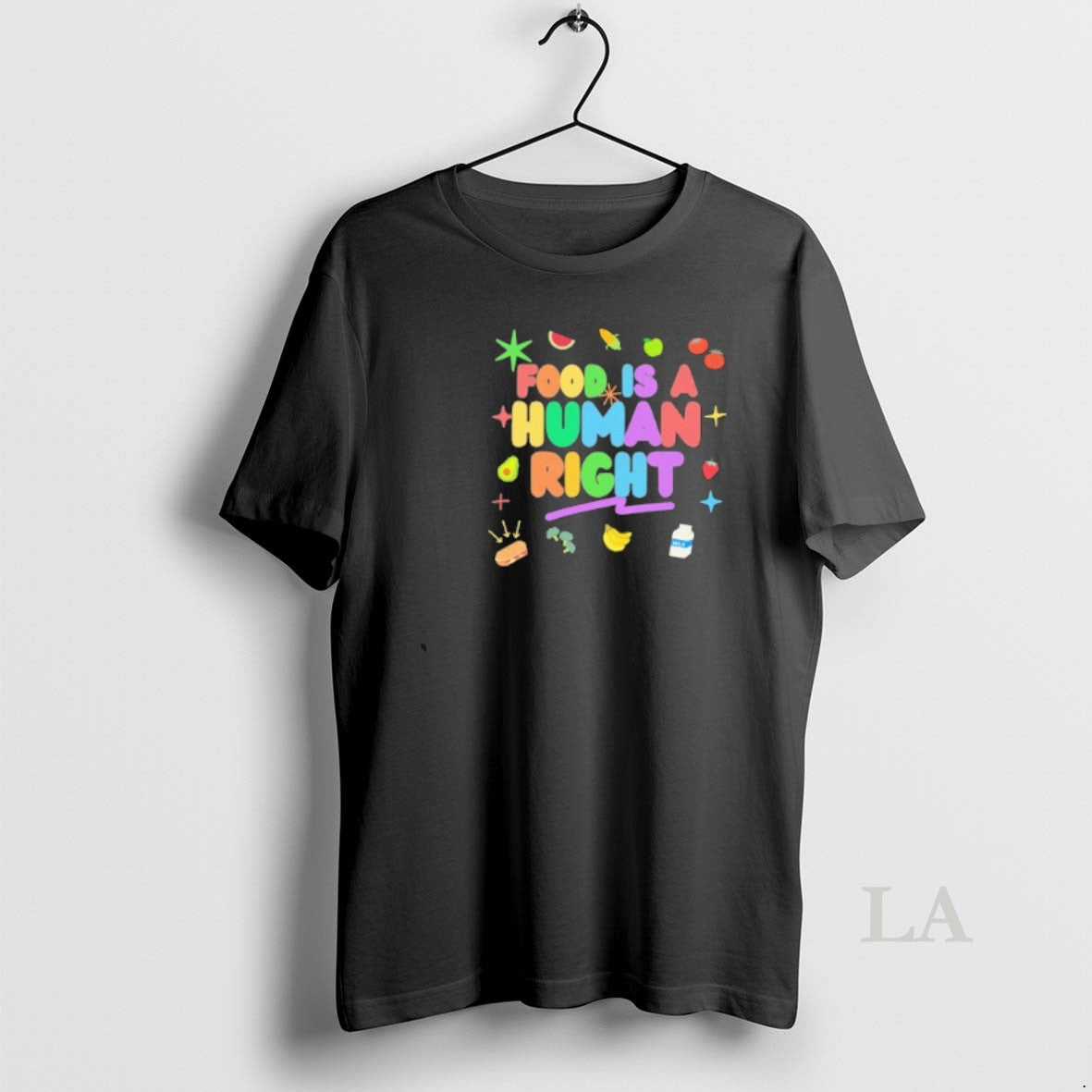 Original Food Is A Human Right Shirt Hoodie Sweatshirt | PurePodTees.com