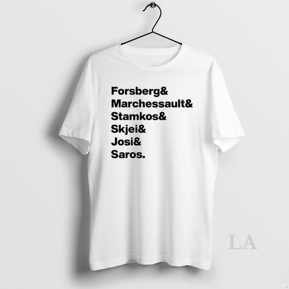 Original Forsberg Marchessault Stamkos Skjei Josi Saros Shirt Hoodie Sweatshirt | PurePodTees.com