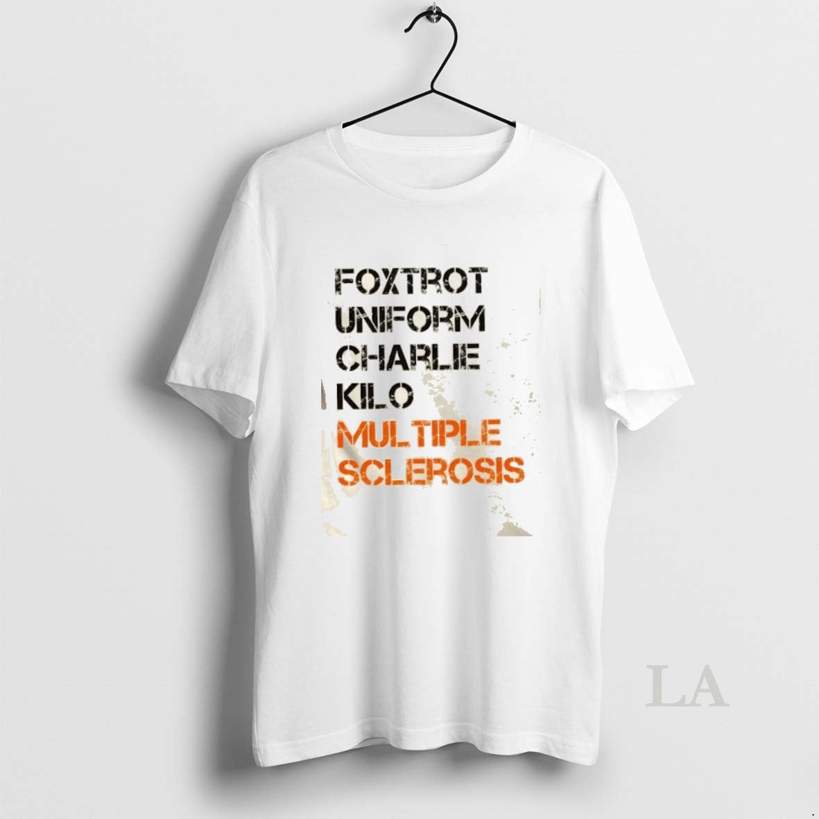 Original Foxtrot Uniform Charlie Kilo Multiple Sclerosis Shirt Hoodie Sweatshirt | PurePodTees.com