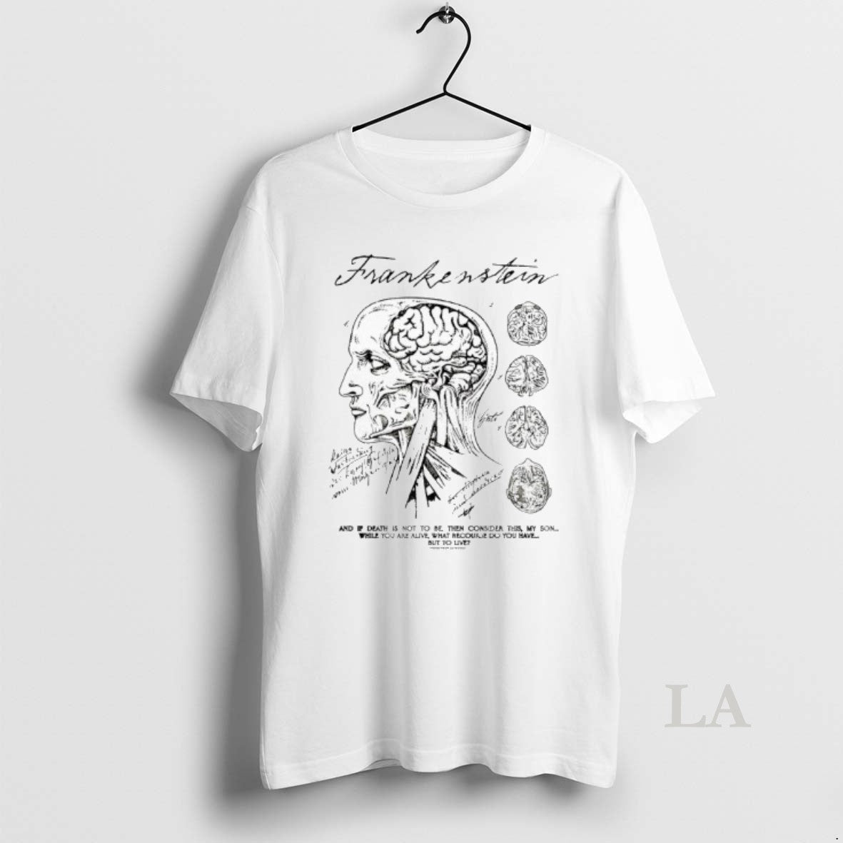 Original Frankenstein Anatomy Drawing Shirt Hoodie Sweatshirt | PurePodTees.com