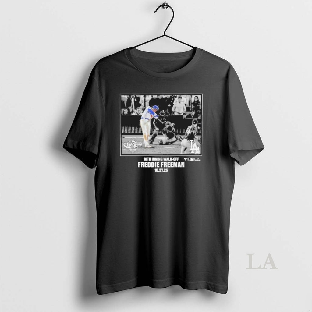 Original Freddie Freeman Los Angeles Dodgers Postseason Moments Shirt Hoodie Sweatshirt | PurePodTees.com