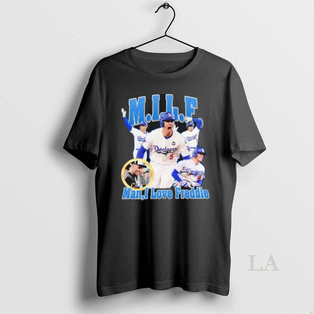 Original Freddie Freeman Milf Man Shirt Hoodie Sweatshirt | PurePodTees.com