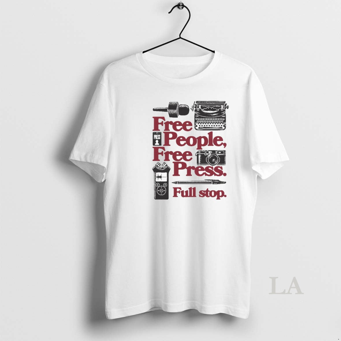 Original Free People Free Press Full Stop 2025 Shirt Hoodie Sweatshirt | PurePodTees.com